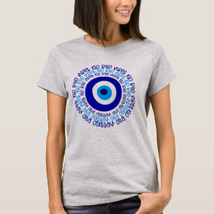 Evil Eye No Bad Vibes Spirituelle Art Classic T-sh T-Shirt