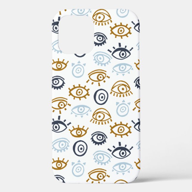 Evil Eye Pattern  Case-Mate iPhone Hülle (Rückseite)