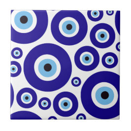 Evil Eye Pattern, Greek Eye, Turkish Eye, Nazar Fliese
