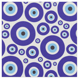 Evil Eye Pattern, Greek Eye, Turkish Eye, Nazar Stoff