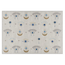 Evil Eye Pattern Schneidebrett