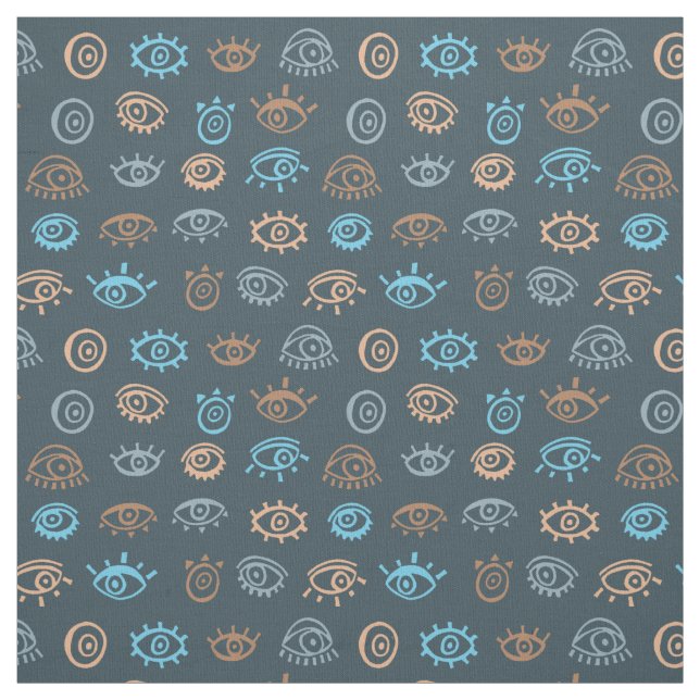 Evil Eye Pattern  Stoff (Muster)
