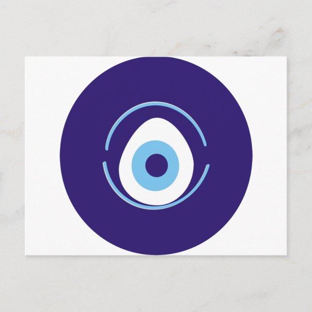 Evil Eye Postkarte (Vorderseite)