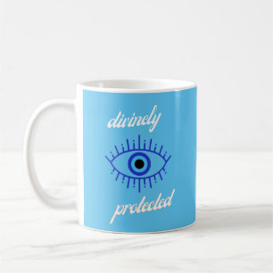 Evil Eye Protect Coffee Tasse