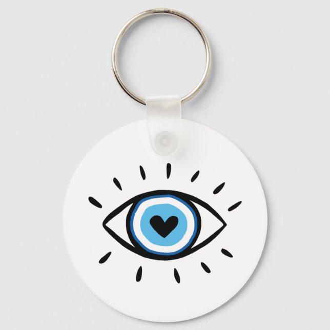 Evil Eye Protection Schlüsselanhänger (Vorderseite)