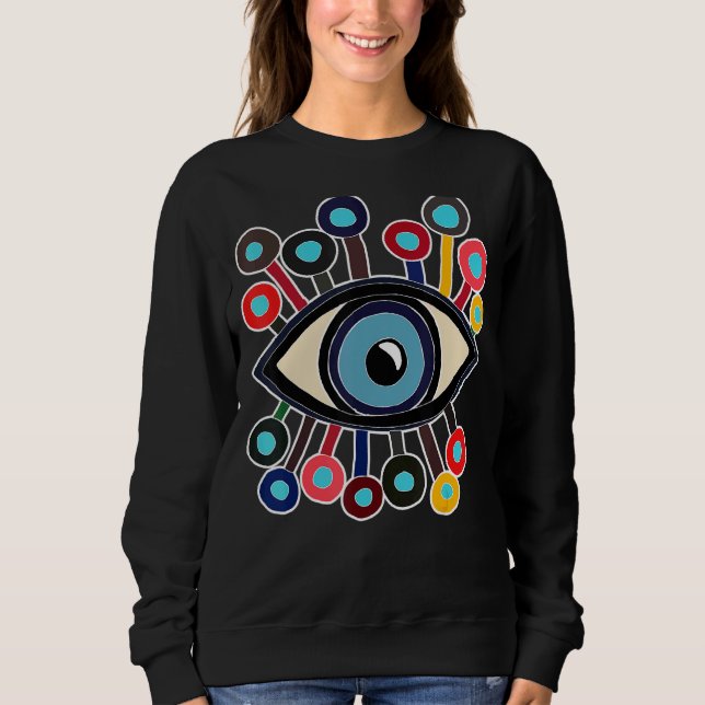 Evil Eye Protector Sweatshirt (Vorderseite)