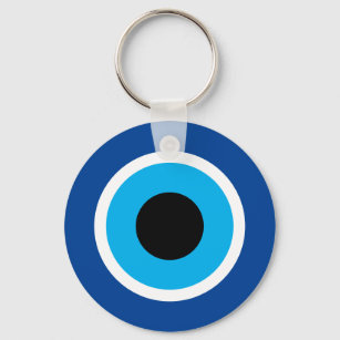 Evil Eye Schlüsselanhänger - Blue Mati