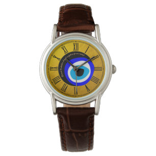 Evil Eye Talisman & Arabic Amulet /Griechisch gese Armbanduhr