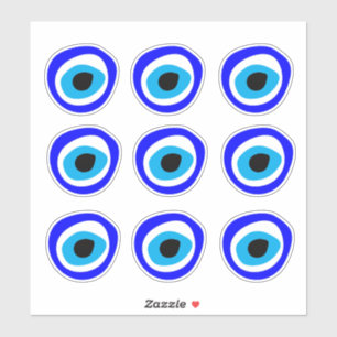 Evil Eye Talisman & Arabic Amulet / Griechischer C Aufkleber