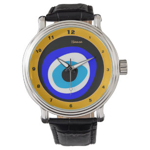 Evil Eye Talisman & Arabic Amulet /Türkisch, Grie Armbanduhr
