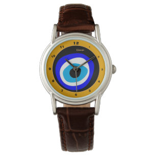 Evil Eye Talisman & Arabic Amulet /Türkisch, Grie Armbanduhr