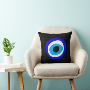 Evil Eye Talisman & Arabic Amulet / Türkisch, Grie Kissen