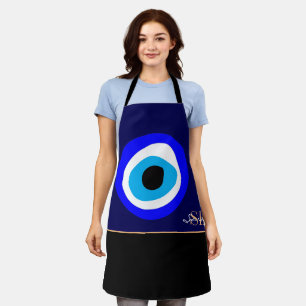 Evil Eye Talisman & Arabic Amulet /Türkisch, Grie Schürze