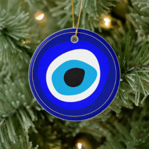 Evil Eye Talisman & Arabic Amulet /Türkisch, Griec Keramik Ornament