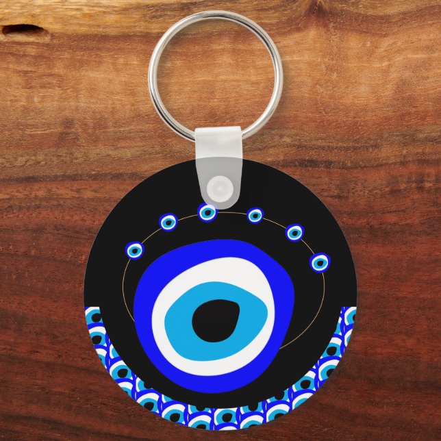 Evil Eye Talisman & Arabic Amulet /Türkisch, Griec Schlüsselanhänger (Vorderseite)