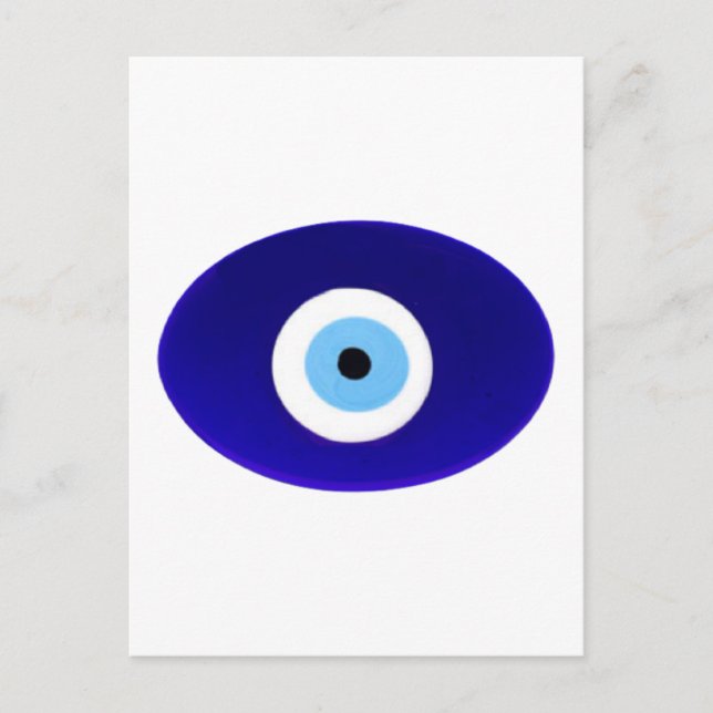 Evil Eye Talisman Postkarte (Vorderseite)