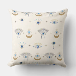Evil Eye - Third Eye Pattern Throw Kissen