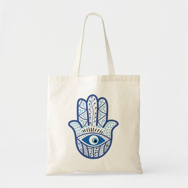 Evil Eye Tote Tasche, erschwinglich stylische Tasc Tragetasche (Vorne)
