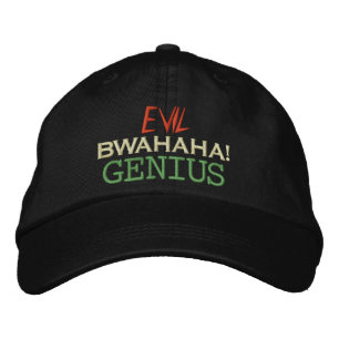Evil Genius Bestickte Kappe