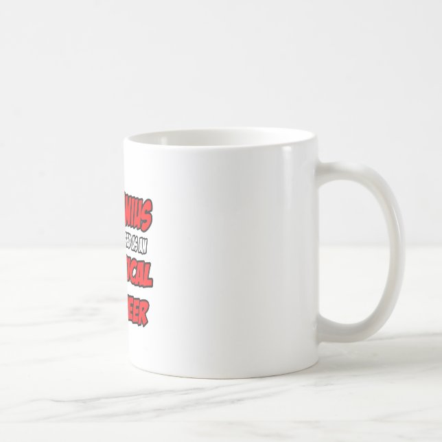 Evil Genius...Elektroingenieur Kaffeetasse (Rechts)
