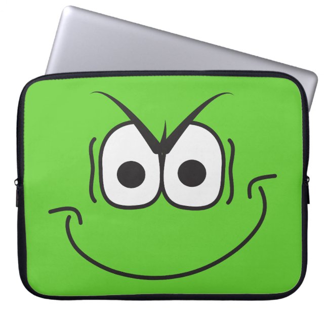 Evil Genius Villain Face Laptop Sleeve (Vorderseite)