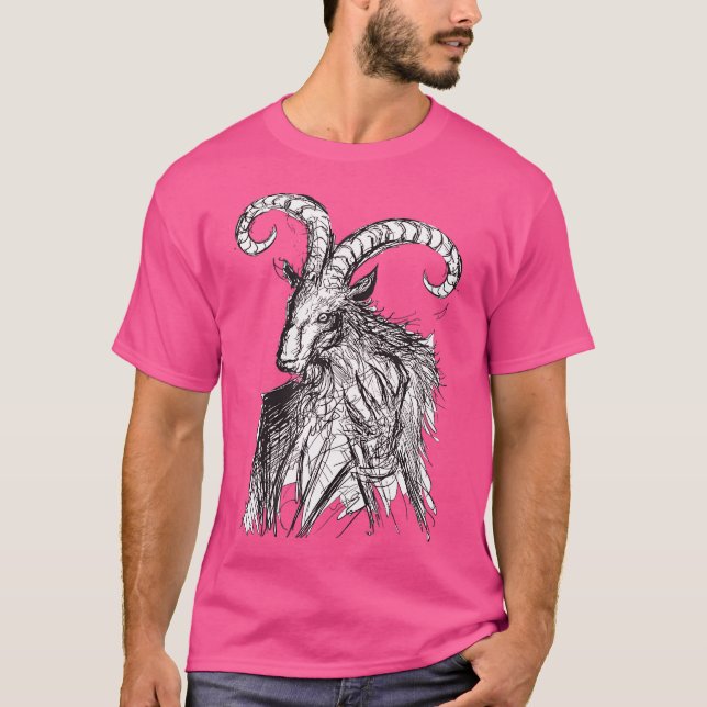 Evil Goat T-Shirt (Vorderseite)