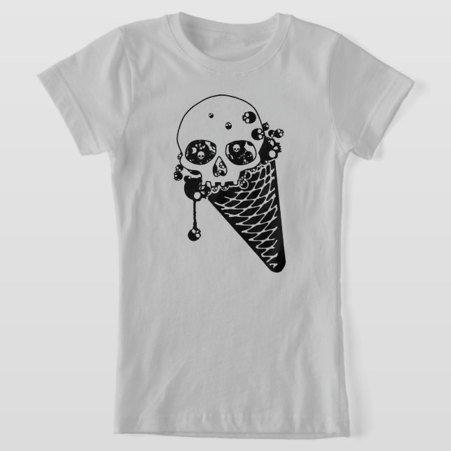 Evil Ice Cream Cone T - Shirt (Ablage )