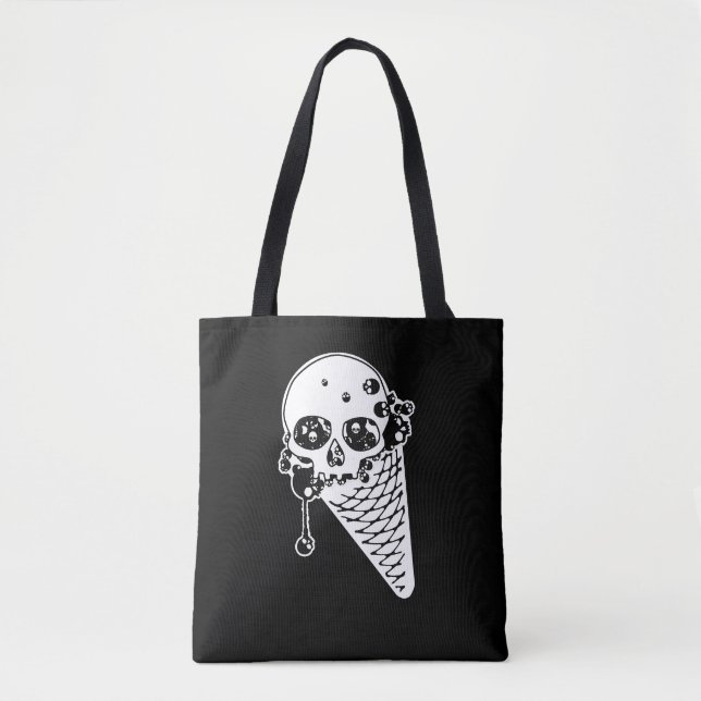 Evil Ice Cream Cone Tasche (Vorderseite)
