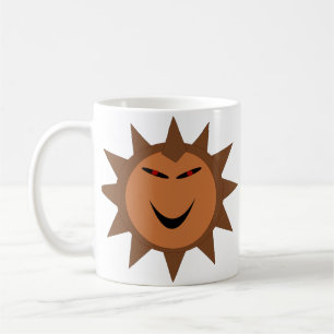 Evil Igel Kawaii Goth Halloween Tasse