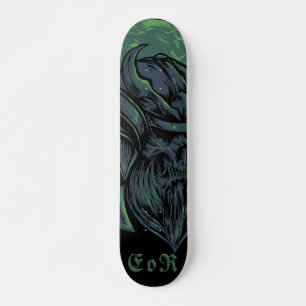 Evil Japan Samurai Skull Handschrift Skateboard ge