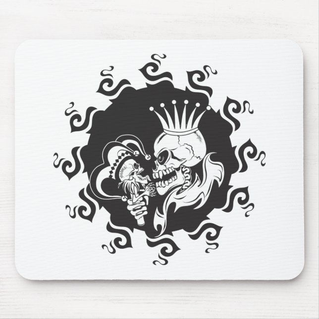 Evil King Skull Mousepad (Vorne)