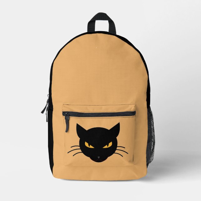 Evil Kitty Bedruckter Rucksack (Vorderseite)