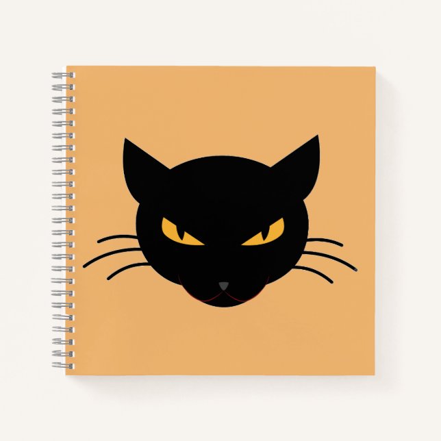 Evil Kitty Notizbuch (Vorderseite)