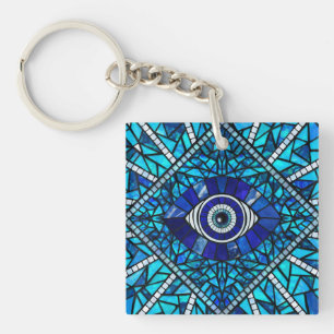 Evil Oeil Amulet Mosaic Art