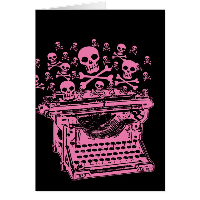 Evil Pink Schreibmaschine (Vorne)
