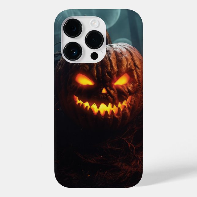 Evil Pumpkin Case-Mate iPhone 14 Pro Hülle (Rückseite)