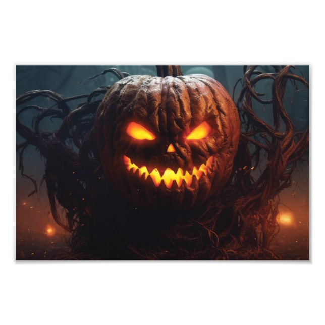 Evil Pumpkin Fotodruck (Vorne)