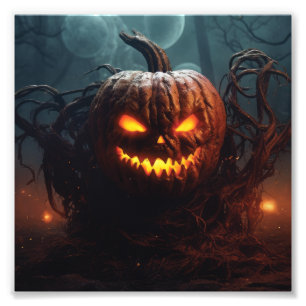 Evil Pumpkin Fotodruck