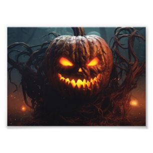 Evil Pumpkin Fotodruck