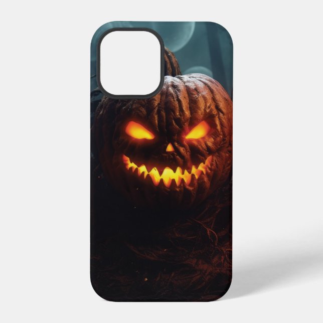Evil Pumpkin iPhone 12 Pro Hülle (Rückseite)