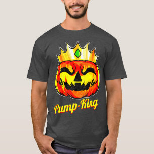 Evil Pumpkin King Pump King mit Kronen Halloween T-Shirt