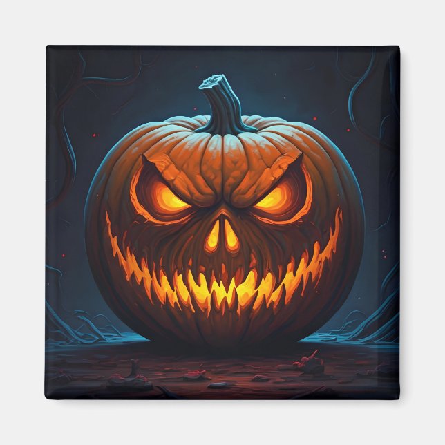 Evil Pumpkin Magnet (Vorne)