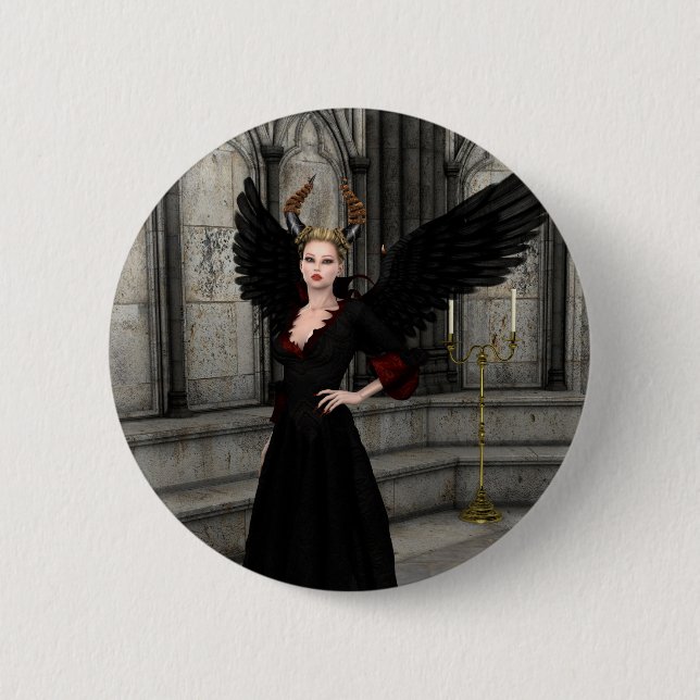 Evil Queen Button (Vorderseite)