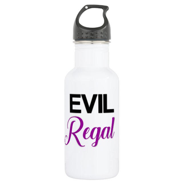 Evil Regal Waterflasche Edelstahlflasche (Vorderseite)