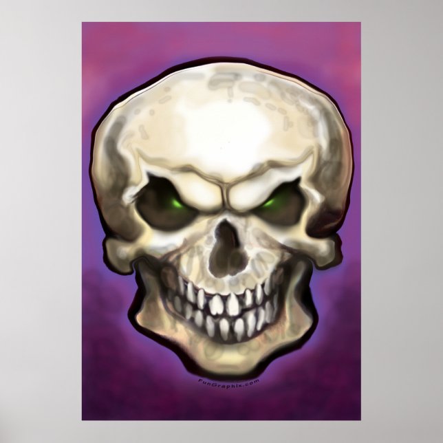Evil Skull Poster (Vorne)
