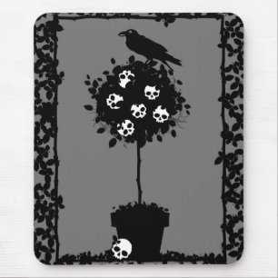 Evil Topiary Coordinates Mousepad