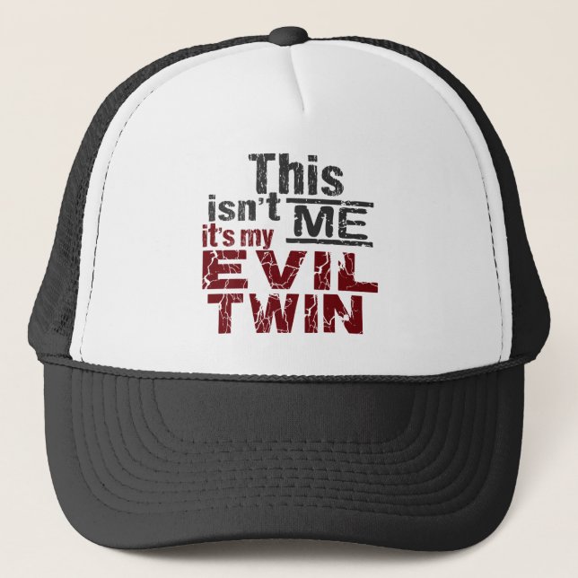 Evil Twin Hat Truckerkappe (Vorderseite)