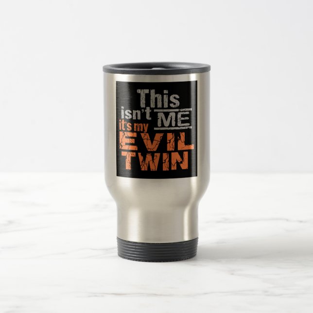 Evil Twin tasse - choisir style et couleur (Centre)
