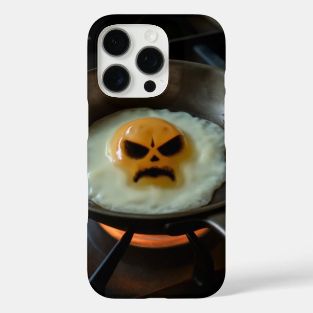 Evil Yolk iPhone 16 Pro Hülle (Rückseite)