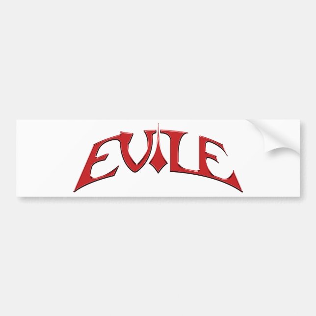 Evile Logo-Autoaufkleber Autoaufkleber (Vorne)